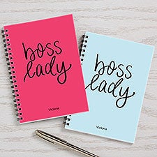 Boss Lady Personalized Journals - Set of 2 - 27087