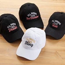 Ill Bring The Embroidered Baseball Caps - 27097