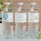 Ready To Pop Boy Baby Shower Personalized Water Bottle Labels - 27158