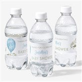 Ready To Pop Boy Baby Shower Personalized Water Bottle Labels - 27158