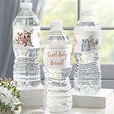 Sweet Baby Woodland Personalized Water Bottle Labels - 27174
