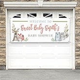 Sweet Baby Woodland Personalized Baby Shower Banner - 27175