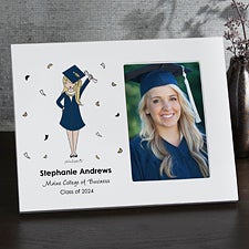 Graduation Girl philoSophies Personalized Photo Frame - 27242