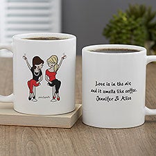 Best Friends philoSophies Personalized Coffee Mugs - 27250