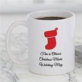 Personalized Christmas Icon Coffee Mugs - 27305