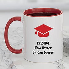 Graduation Icon Personalized Ceramic Coffee Mugs - 27306