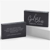 God Bless Engraved Marble Keepsake - 27387
