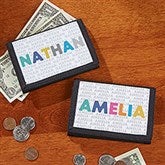 Vibrant Name Personalized Kids' Wallets - 27401