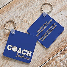 Personalized Coach Keychain - 27428