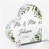 Laurels of Love Personalized Wedding Cake Topper - 27435