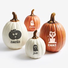 Halloween Characters Personalized Pumpkins - 27460