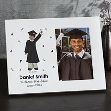 Graduation Guy philoSophies Personalized Photo Frame - 27514