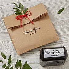 Personalized Self-Inking Thank You Stamp - 27542