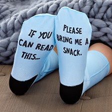 Write Your Own Expressions Personalized Kids Socks - 27556