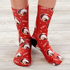 Christmas Photo Personalized Kids Socks - 27558