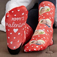 My Valentine Personalized Kids Photo Socks - 27563