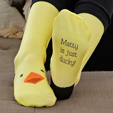 Duck Personalized Kids Socks - 27567