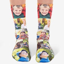 Photo Collage Personalized Kids Photo Socks - 27570