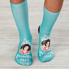 Princess Personalized Kids Photo Socks - 27578