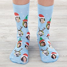 Holiday Photo Character Personalized Kids Socks - 27609