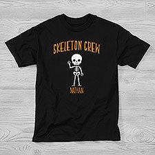 Skeleton Family Personalized Halloween Kids Shirts - 27701