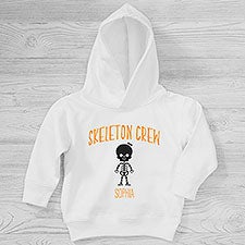 Skeleton Family Personalized Halloween Kids Sweatshirts - 27702