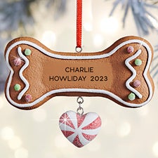 Dog Bone Personalized Dog Ornament - 27714