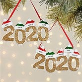 Personalized 2020 Family Ornaments - 27717
