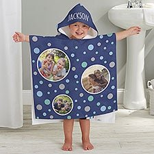 Photo Fun Personalized Kids Poncho Bath Towel - 27719