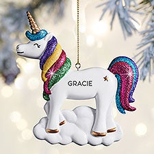 Personalized Unicorn Ornament - 27727