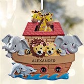 Noah's Ark Personalized Baby Ornament - 27741