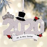2020 Wedding Couple Personalized Ornament - 27746