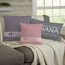 Reasons She Loves Being... Personalized Throw Pillows - 27757
