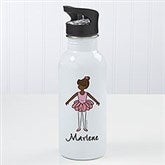 Ballerina Personalized 20 oz Kids Water Bottles - 27844