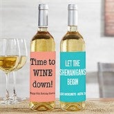 Write Your Own Expressions Personalized Wine Bottle Labels - 27848