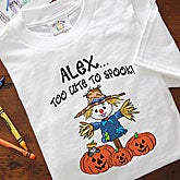 Personalized Kids and Baby Fall Clothes - Scarecrow - 2799