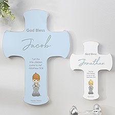 Precious Moments His First Communion Personalized Cross - 28108