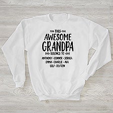 This Awesome Dad Belongs To Personalized Sweatshirts - 28124