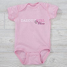 Daddy & Daddys Girl Personalized Baby Clothing - 28143