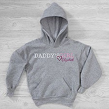 Daddy & Daddys Girl Personalized Kids Sweatshirts - 28145