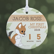 Precious Moments Precious Earth Babys First Christmas Personalized Ornament - 28179