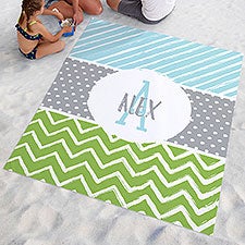 Yours Truly Personalized Beach Blankets - 28201