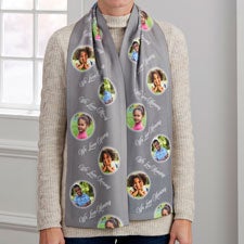 Photo Phrase Personalized Ladies Scarves - 28244