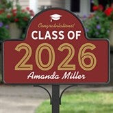 Graduating Class Of Personalized Magnetic Garden Sign - 28259