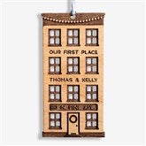 Our First Place Personalized Wood Ornaments - 28319