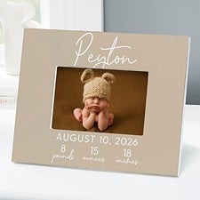 Simple  Sweet Baby Personalized Picture Frame - 28421