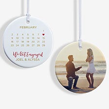 A Date To Remember Personalized Ornaments - 28449