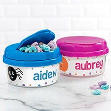 Halloween Character Personalized Toddler Snack Cups - 28476