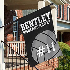 Volleyball Personalized House Flag - 28521