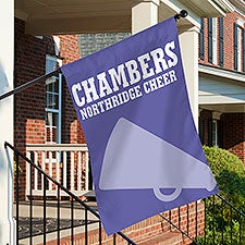 Cheerleading Personalized House Flag - 28522